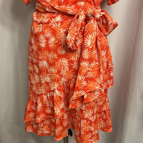 MICHAEL KORTS WOMEN PALM RUFLE  SLEEVE - Picture 5 of 8